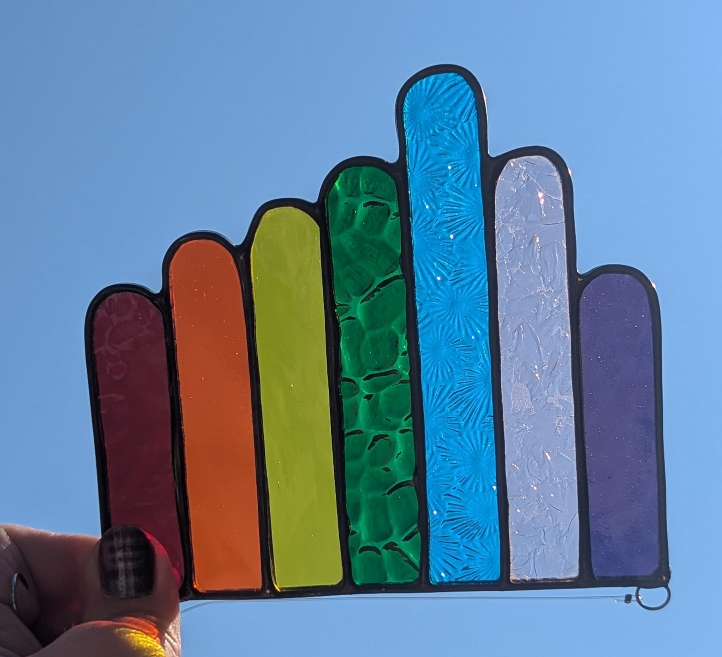 Pewter Rainbow Drip