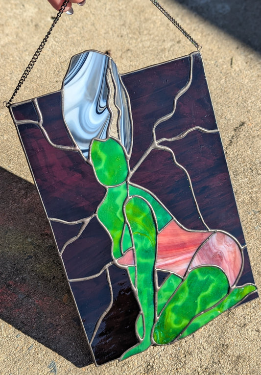 Pinup Bride of Frankenstein in Pink