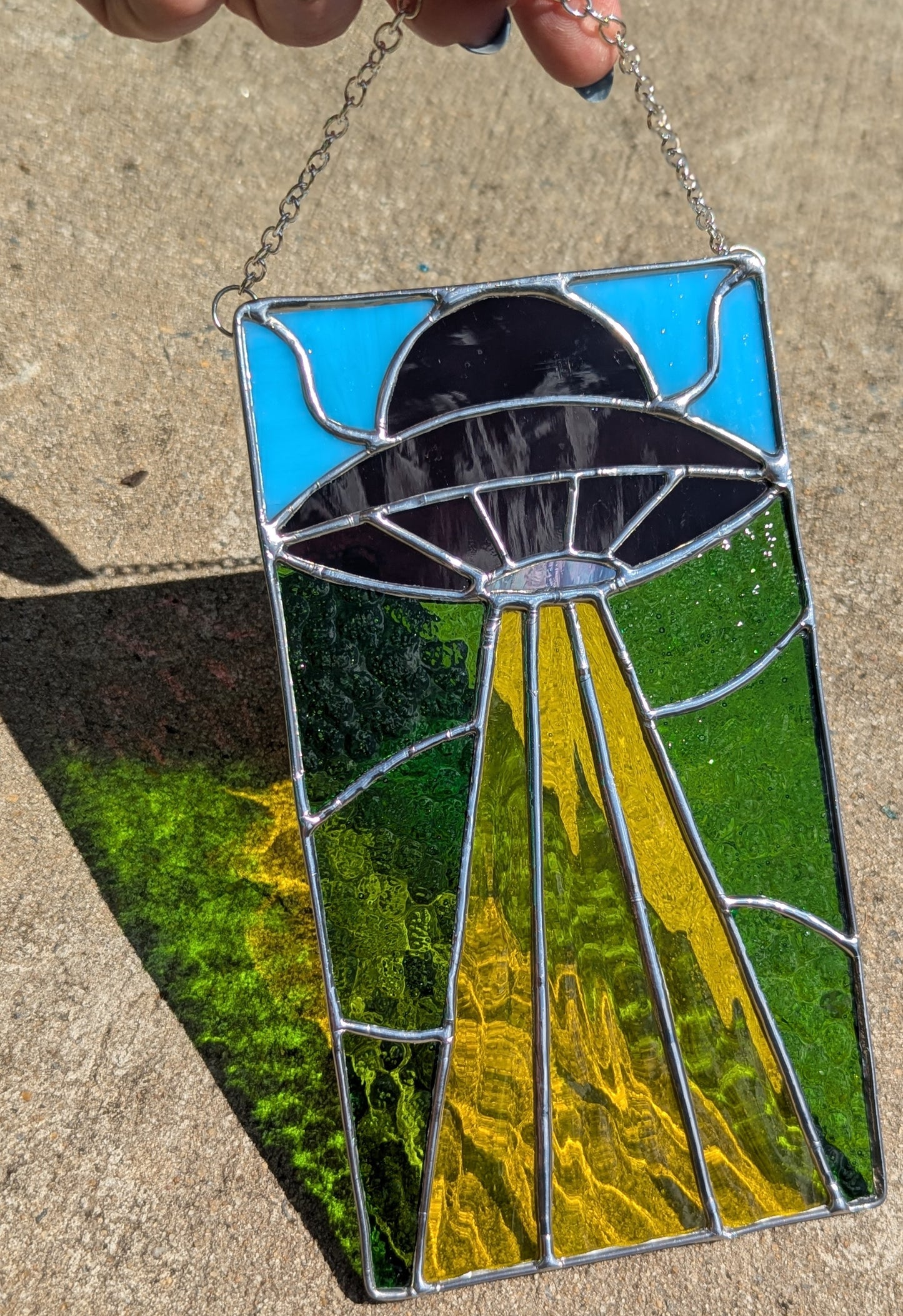 Eggplant Spaceship Mini-Panel