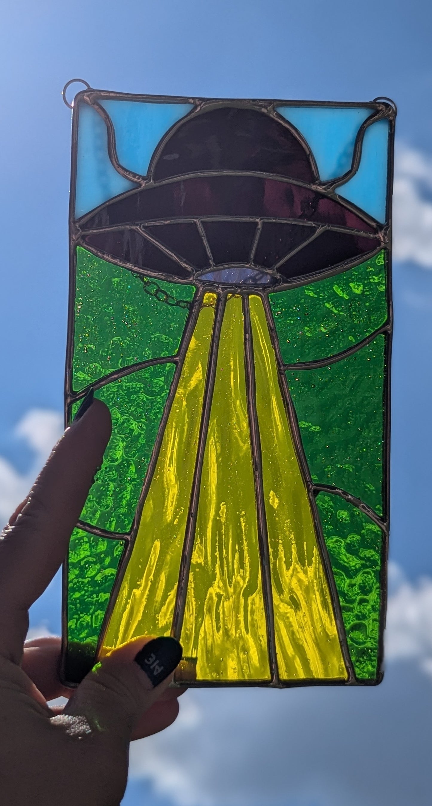 Eggplant Spaceship Mini-Panel