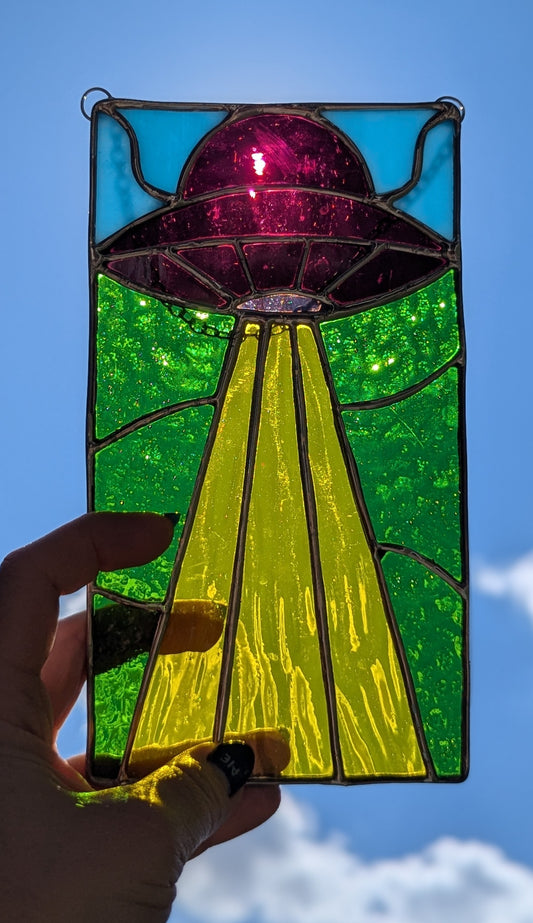 Eggplant Spaceship Mini-Panel