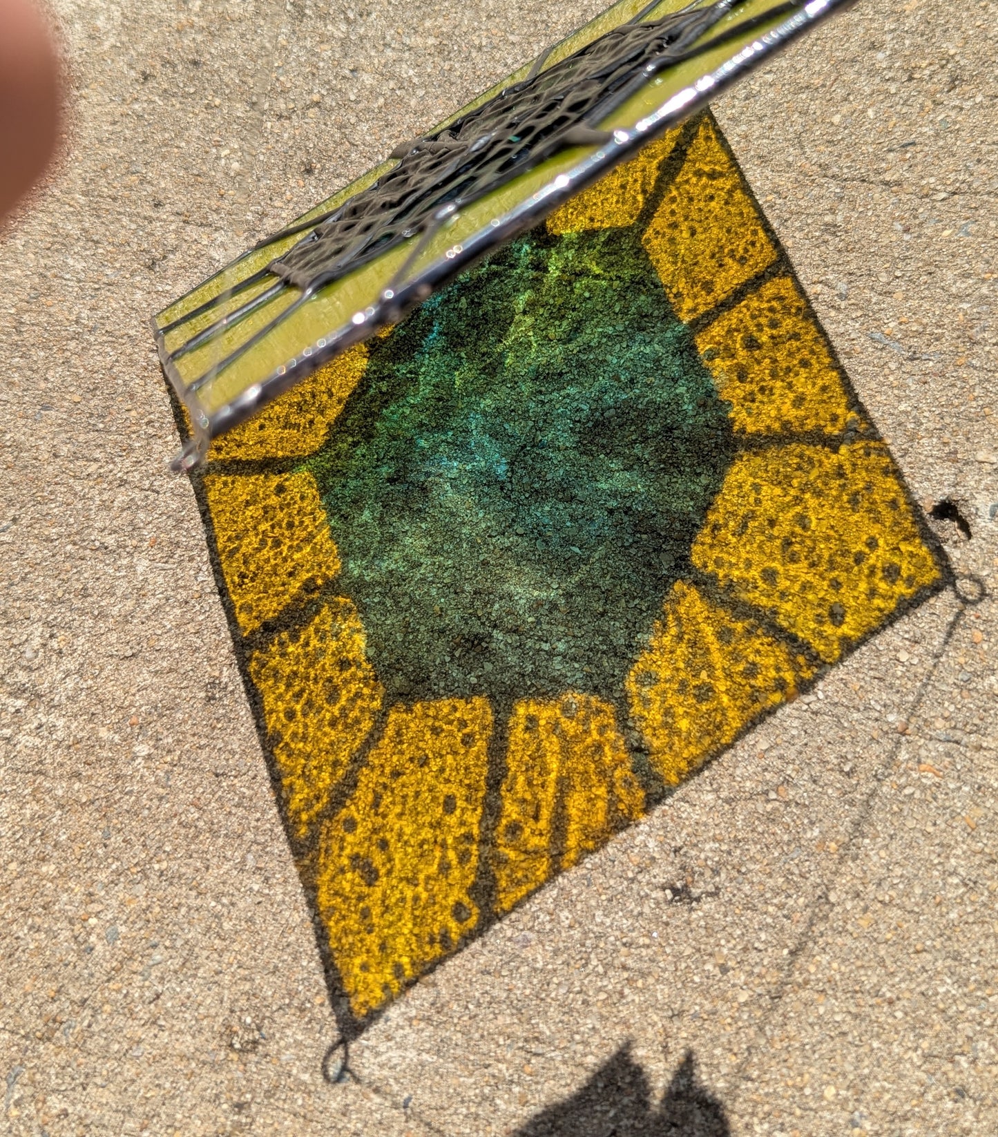 Funky Yellow Cube