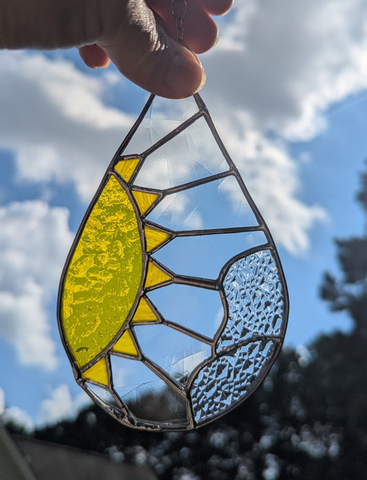 Bright Yellow Sunshine Droplet