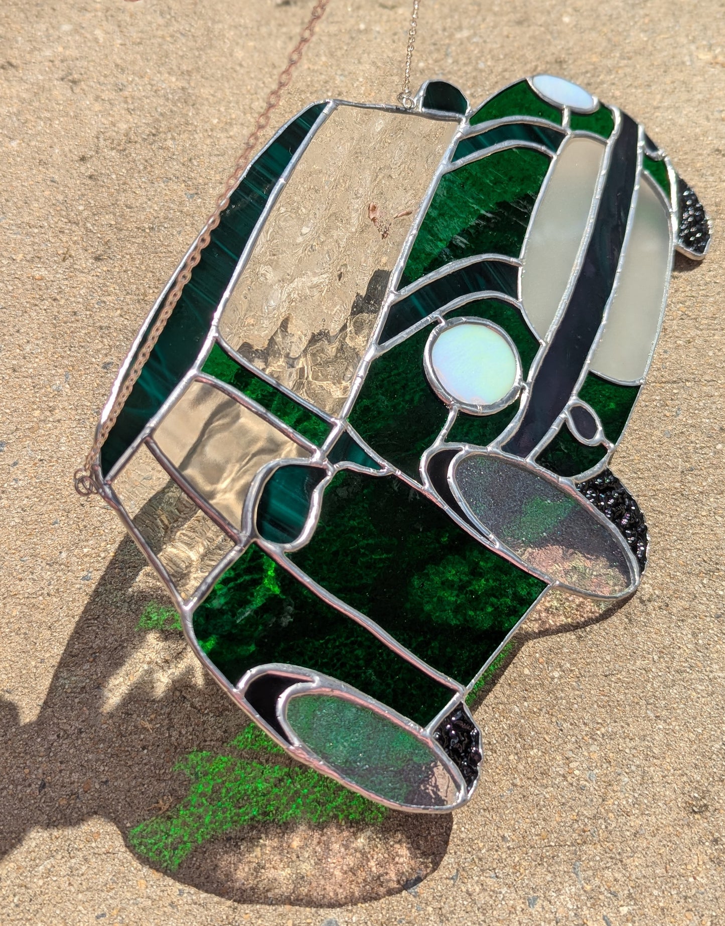 Green Mini Cooper