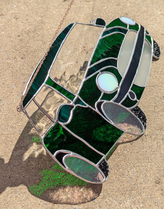 Green Mini Cooper