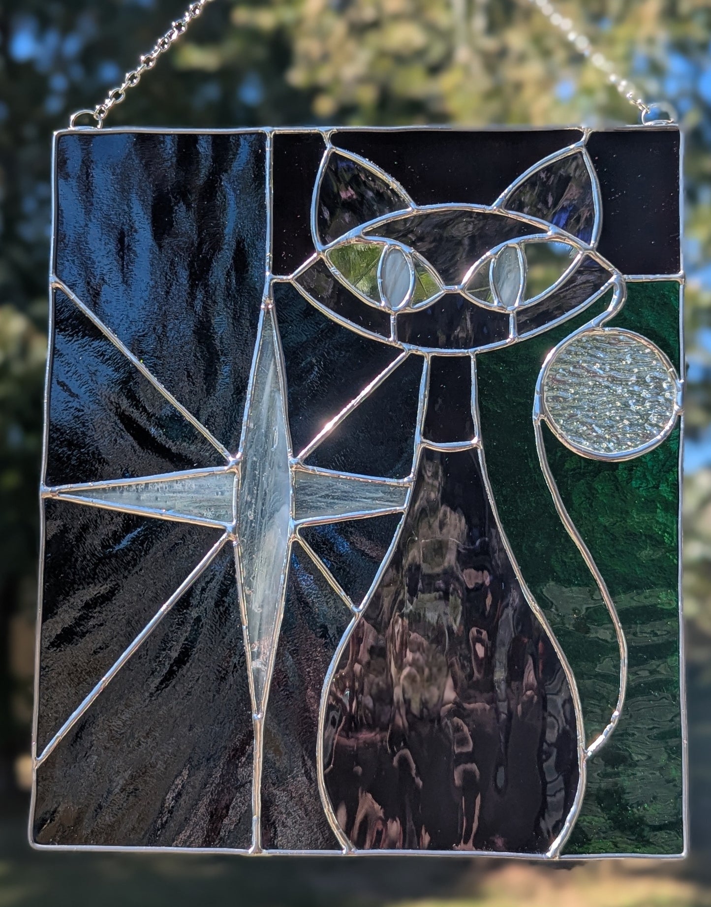 Retro Kitty in Jewel Tones