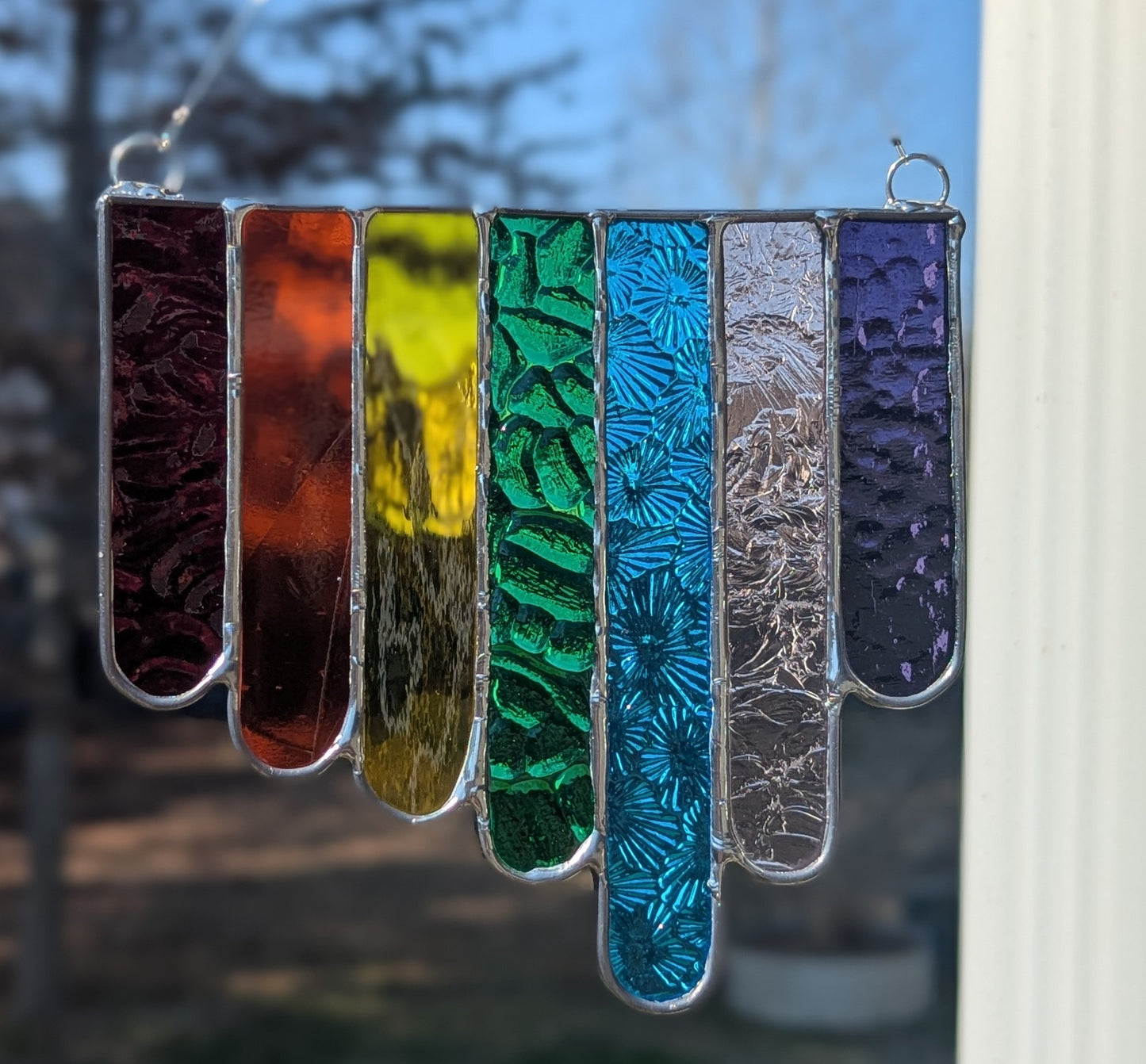 Silver Rainbow Drip
