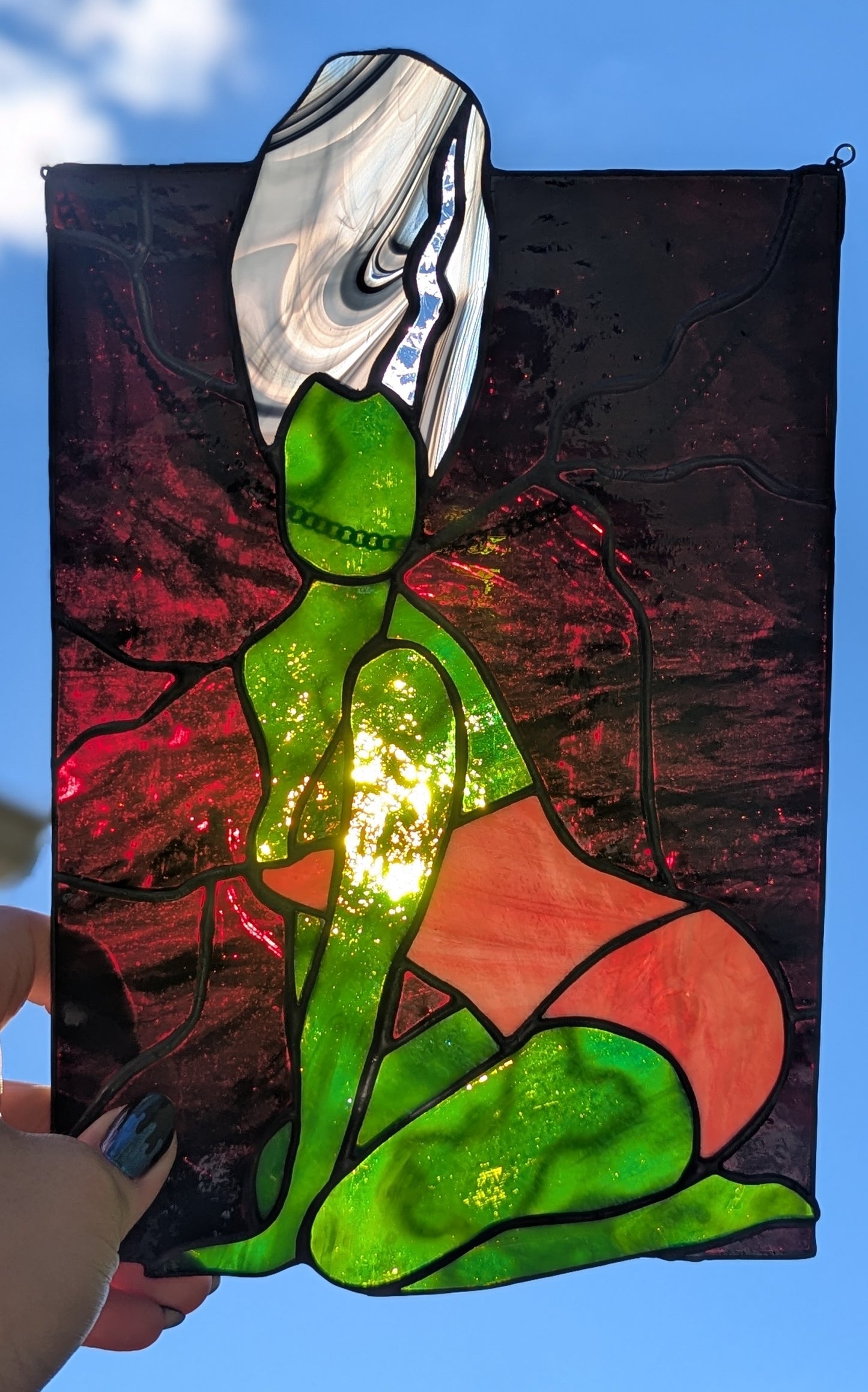 Pinup Bride of Frankenstein in Pink