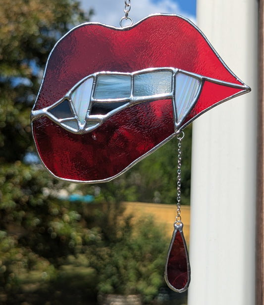 Red Vamp Lips