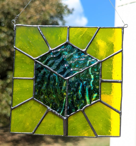 Funky Yellow Cube